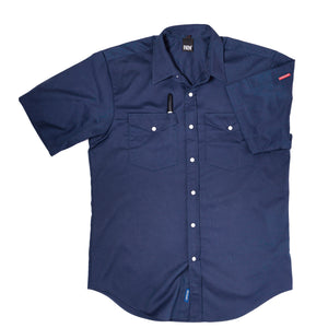 Navy lightweight mechanic shirt