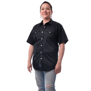 Black Unisex Work Shirt