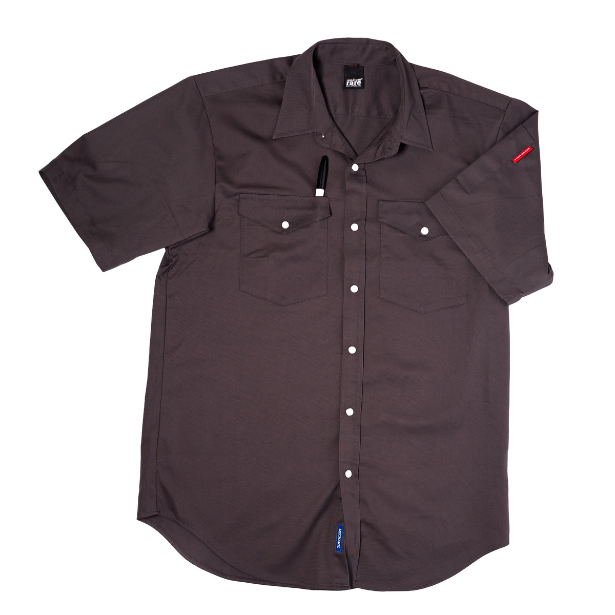 Black Work Shirt with pen pocket