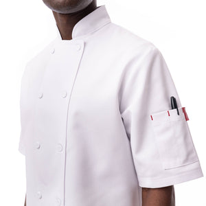 Double-breasted Durable White Chef Coat