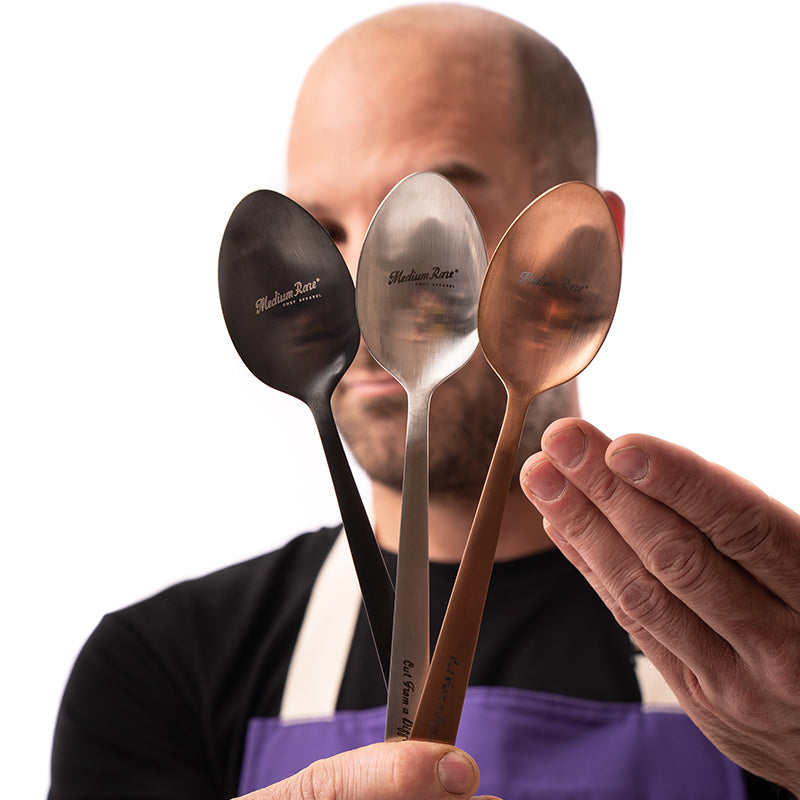 Professional Chef Plating & Tasting Spoon by Club Chef –