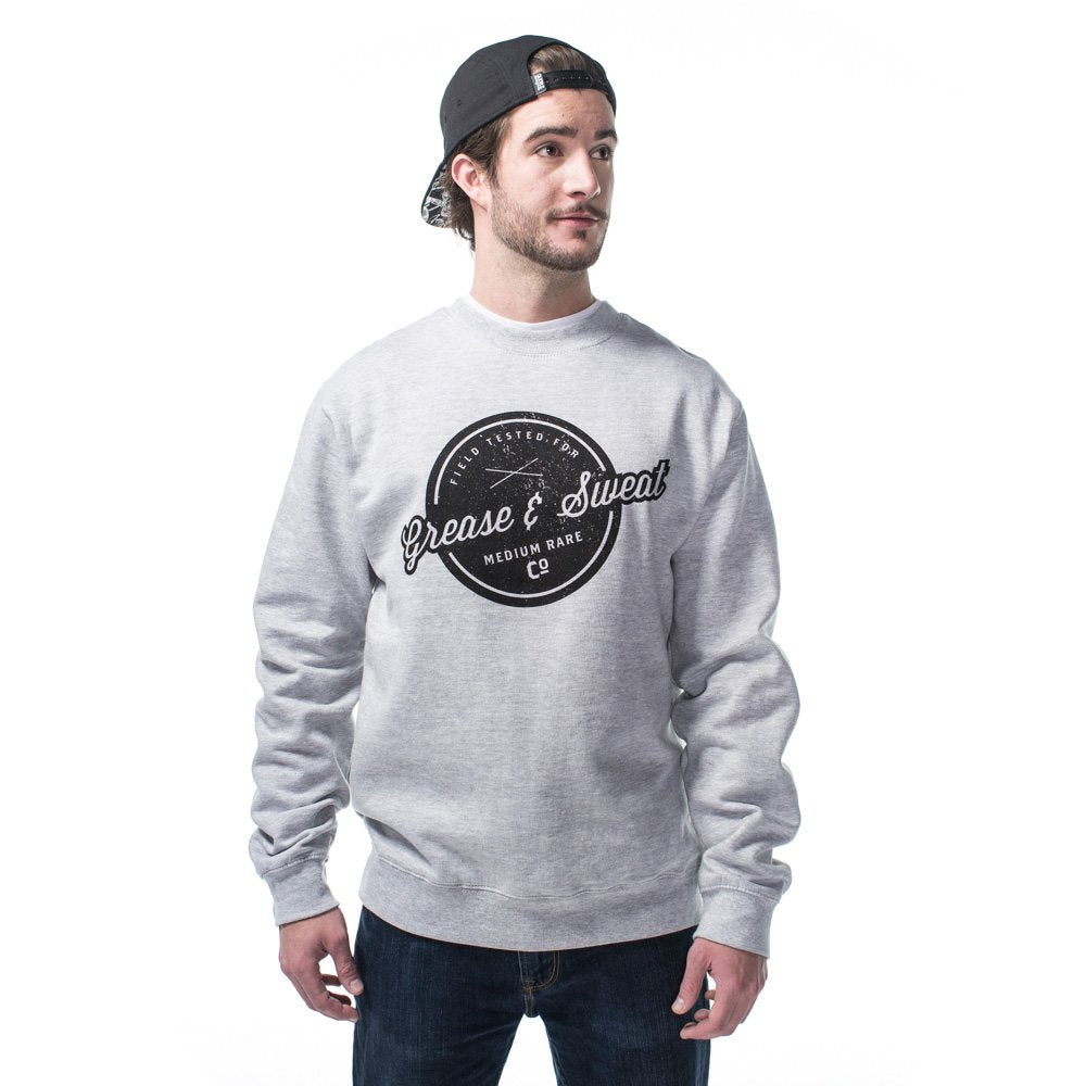Grease & Sweat Crew Neck Sweater
