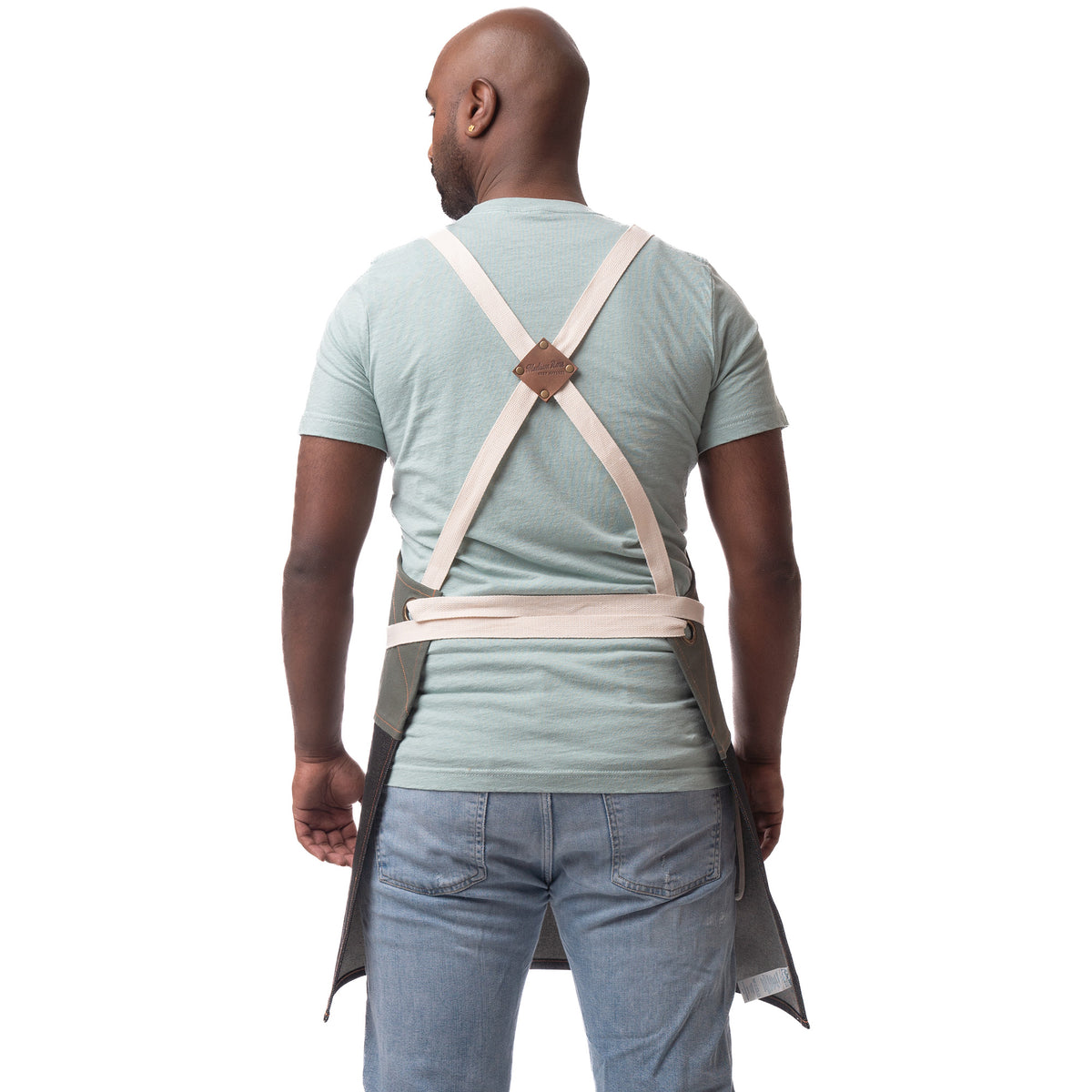 Old Fashioned Apron with Cross-back Straps